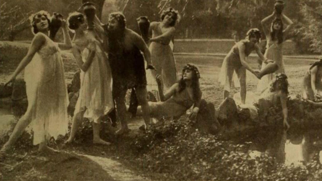 Her Nature Dance 1917 movie scene