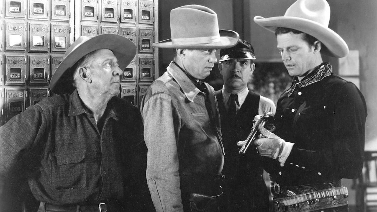 Men of the Plains 1936 movie scene