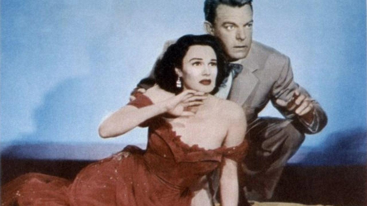 Drums of Tahiti 1954 movie scene