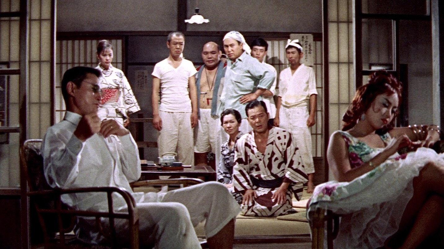 The Wind-of-Youth Group Crosses the Mountain Pass 1961 movie scene
