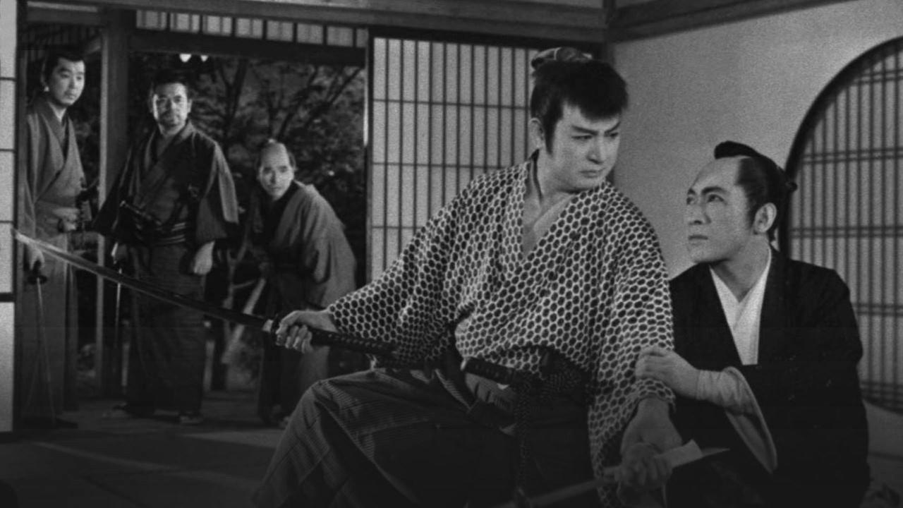 Eight Views of Samurai 1958 movie scene