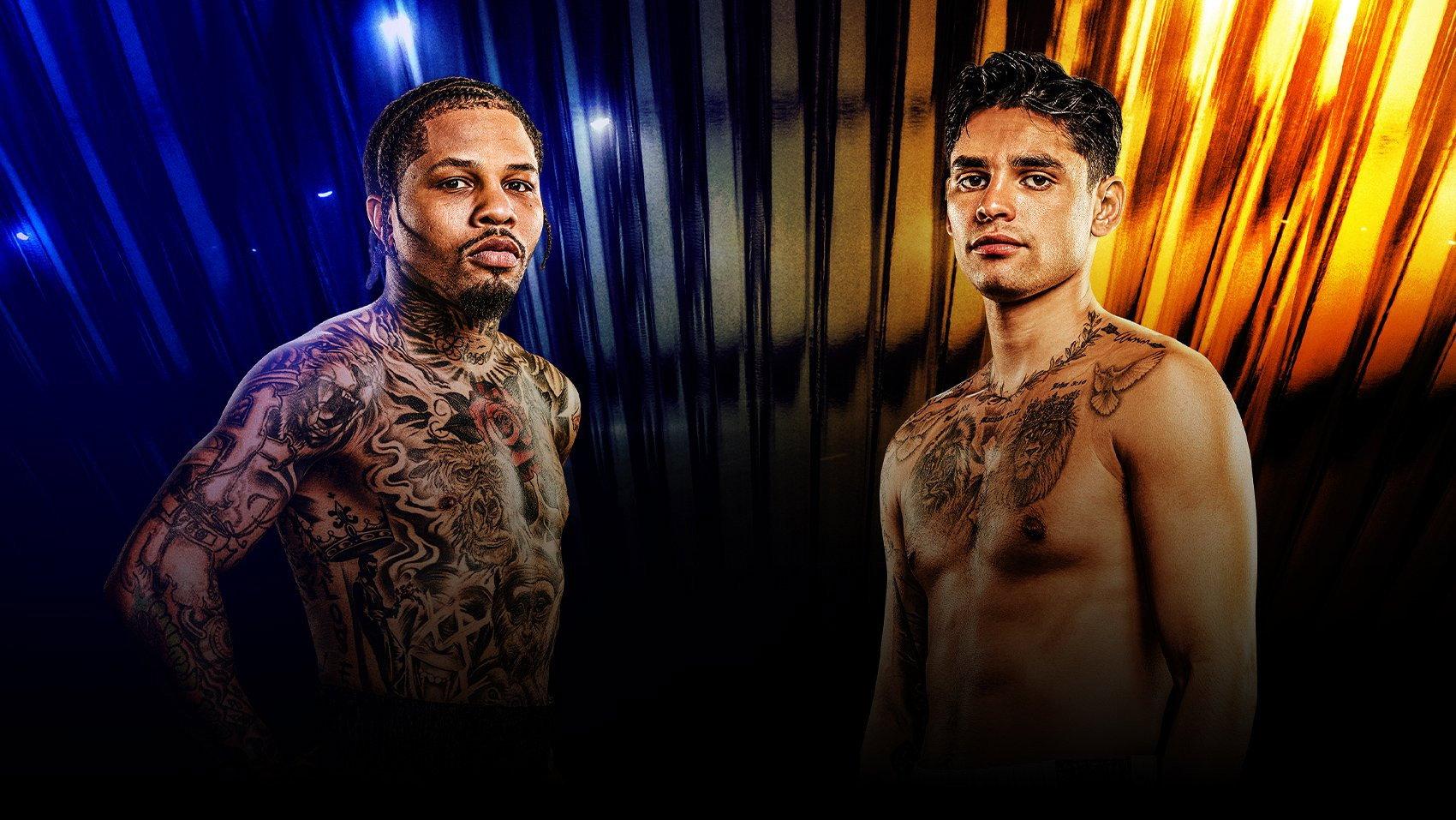 Gervonta Davis vs. Ryan Garcia 2023 movie scene