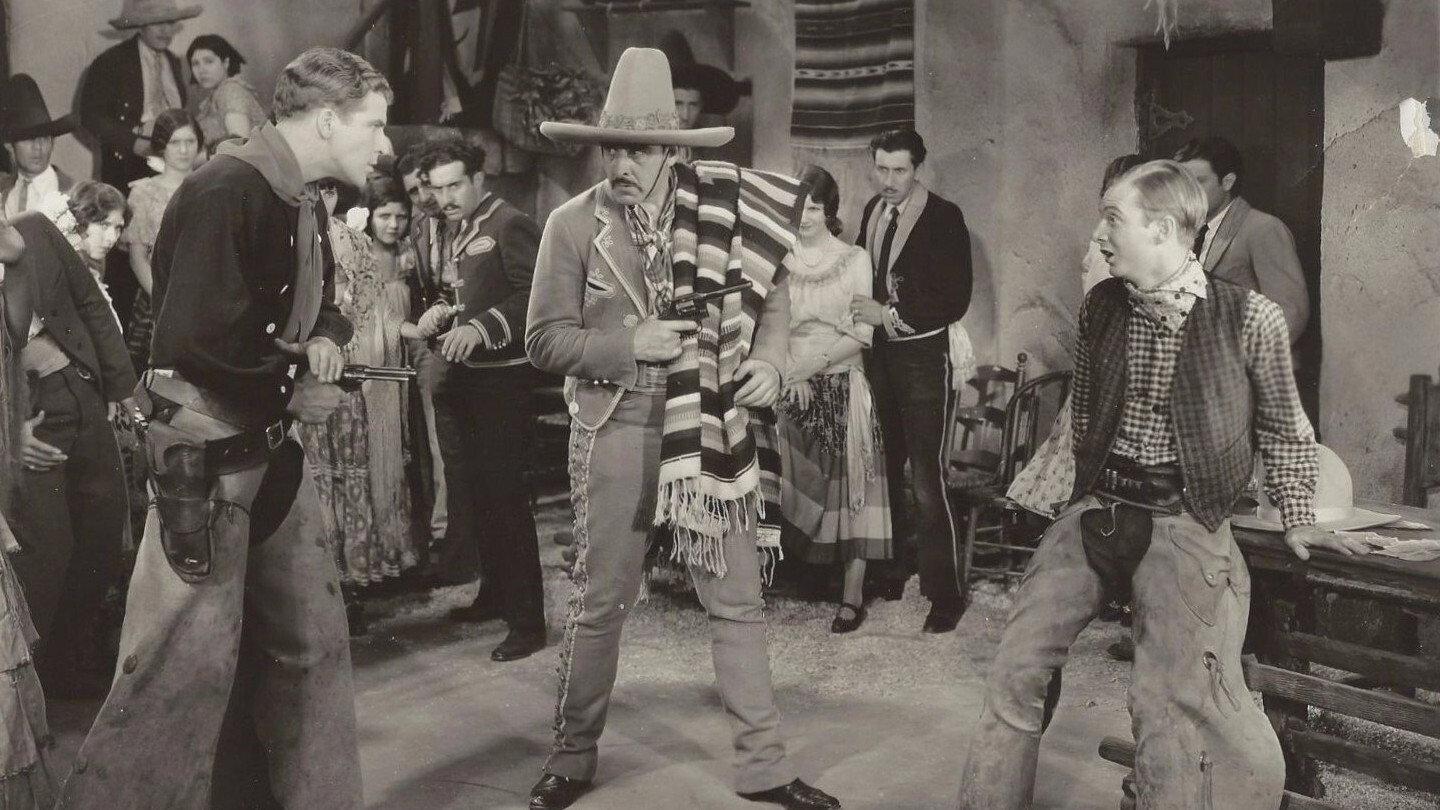 Border Romance 1929 movie scene