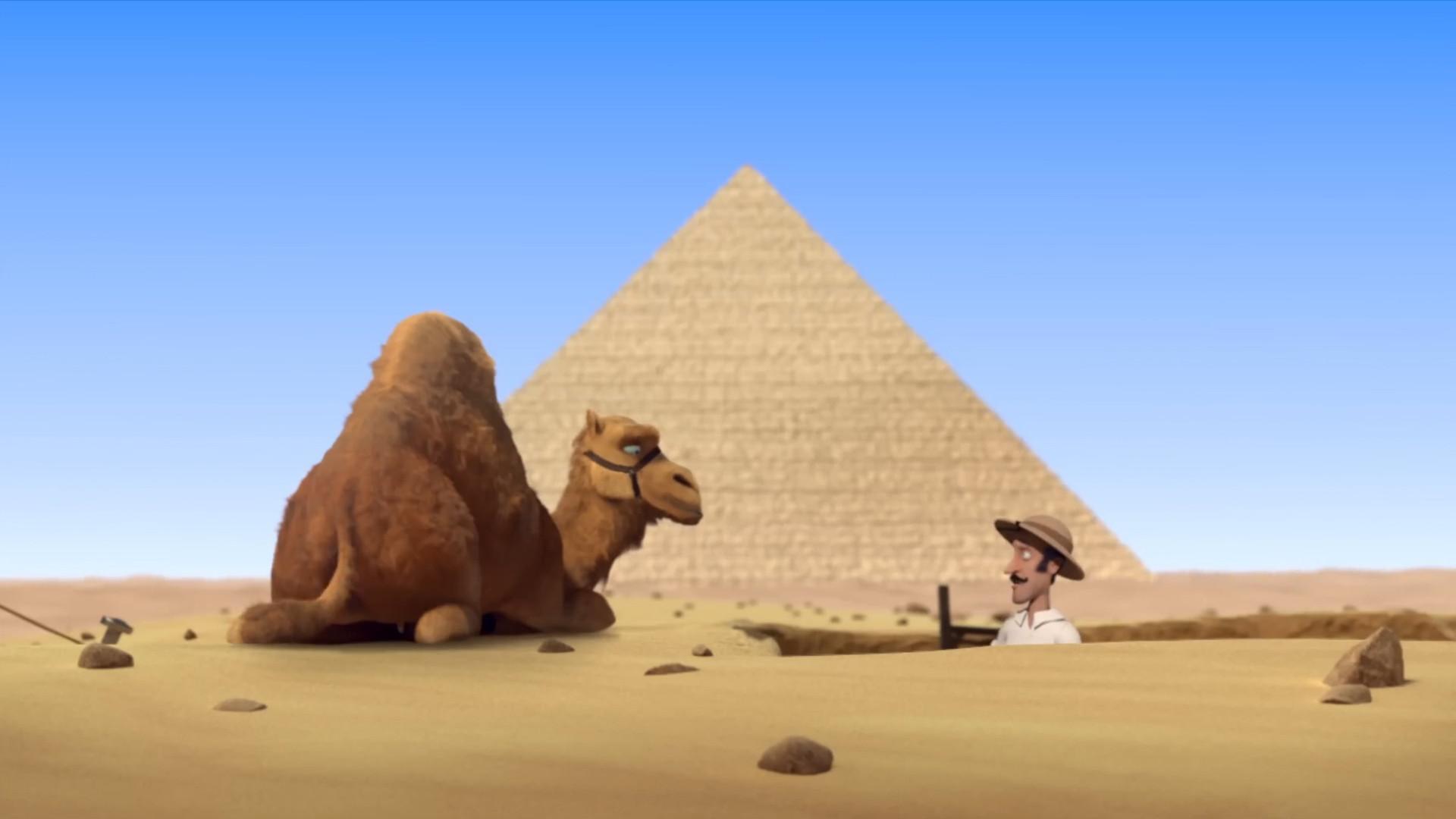 The Egyptian Pyramids 2013 movie scene