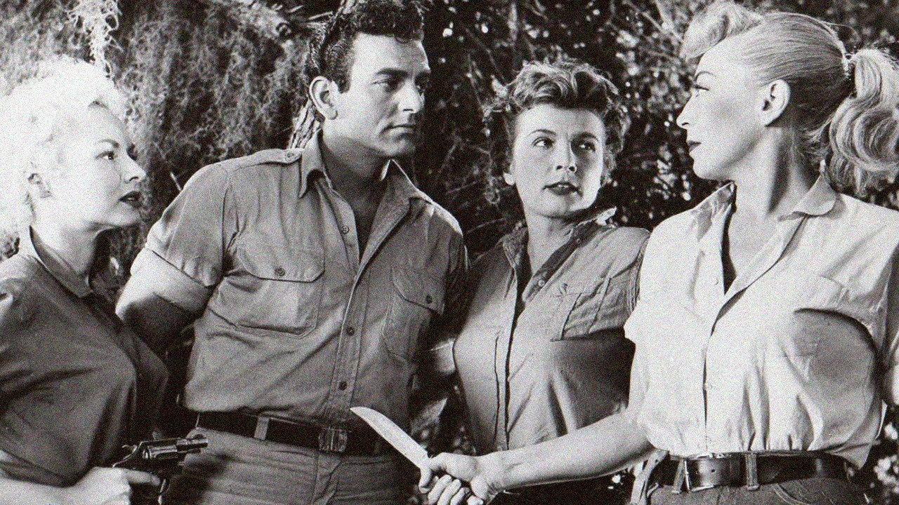 Swamp Women 1956 movie scene