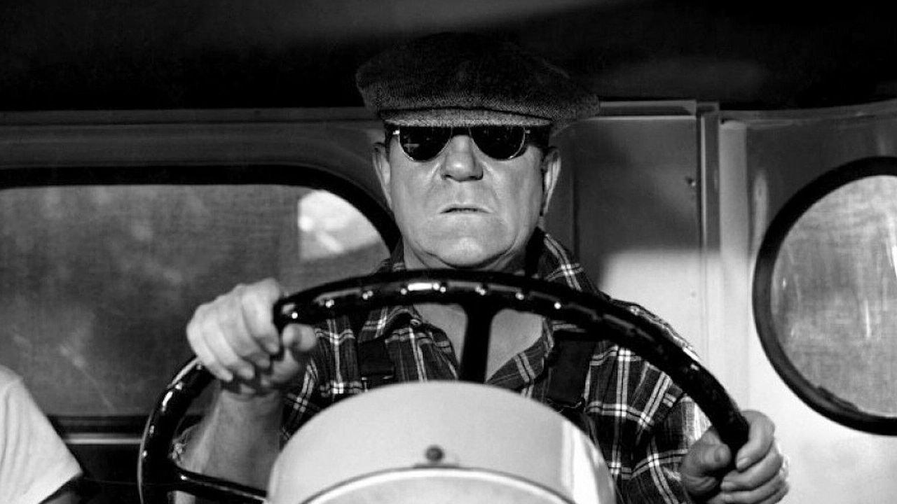 Hi-Jack Highway 1955 movie scene