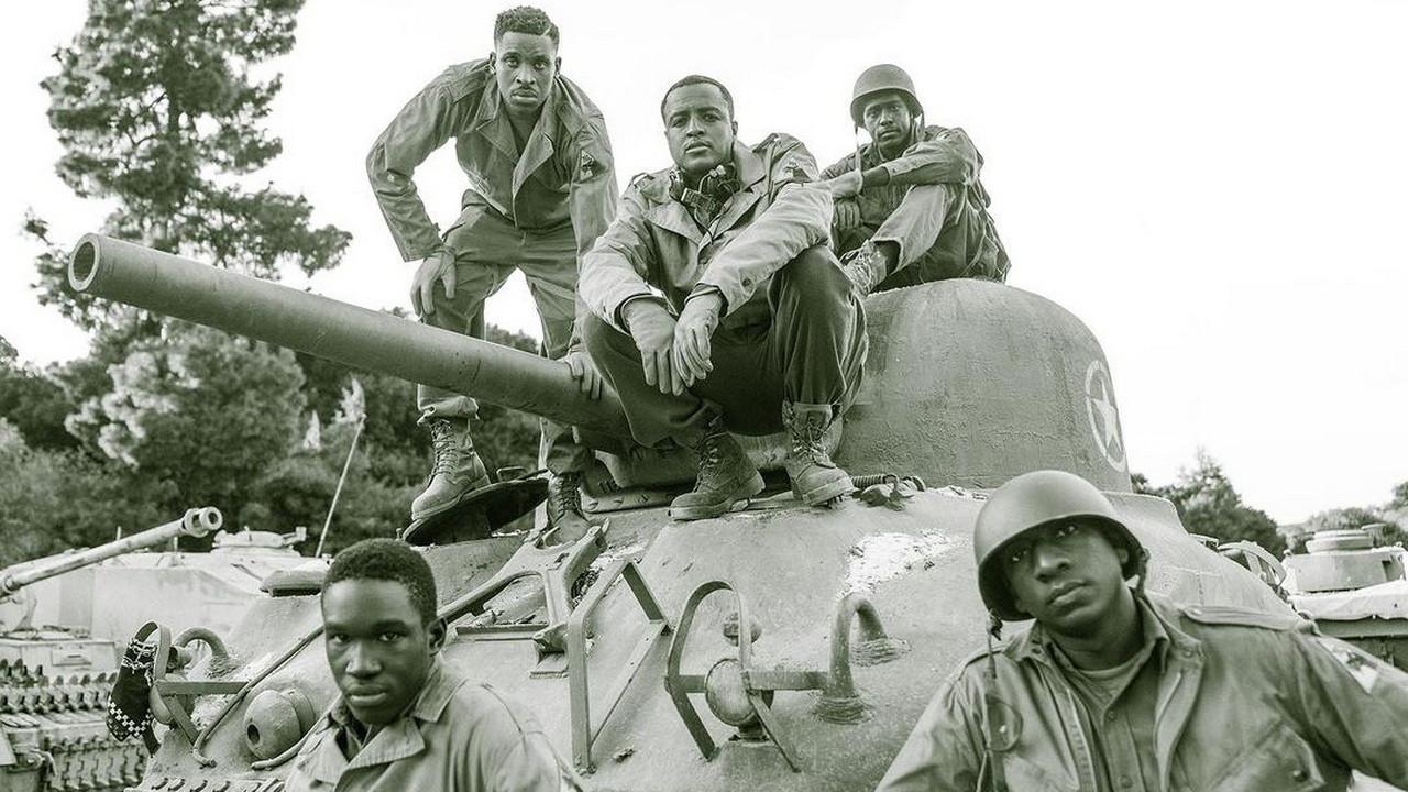 Black Panthers of WWII 2025 movie scene