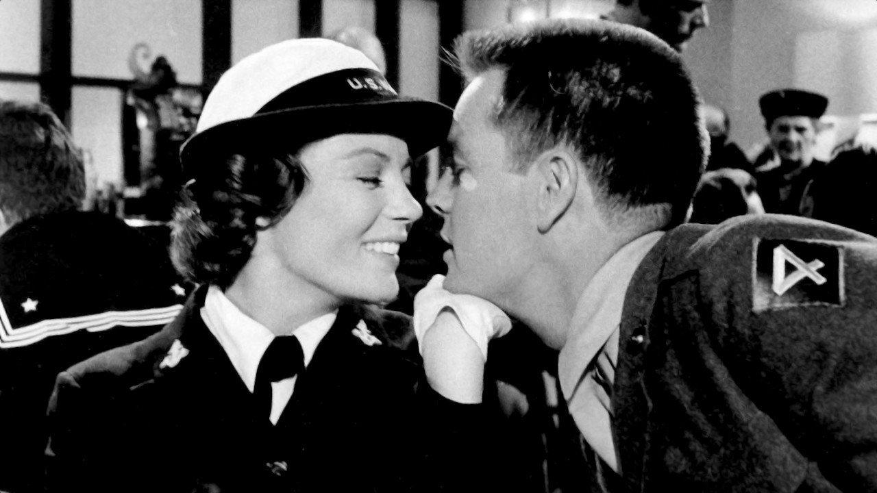 In Love and War 1958 movie scene