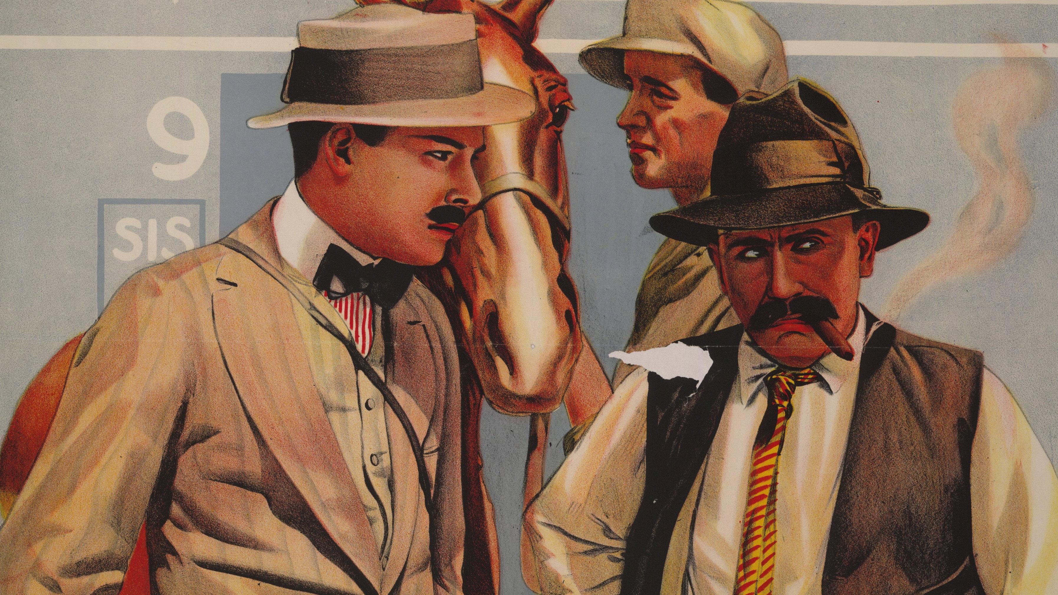 Garrison's Finish 1914 movie scene