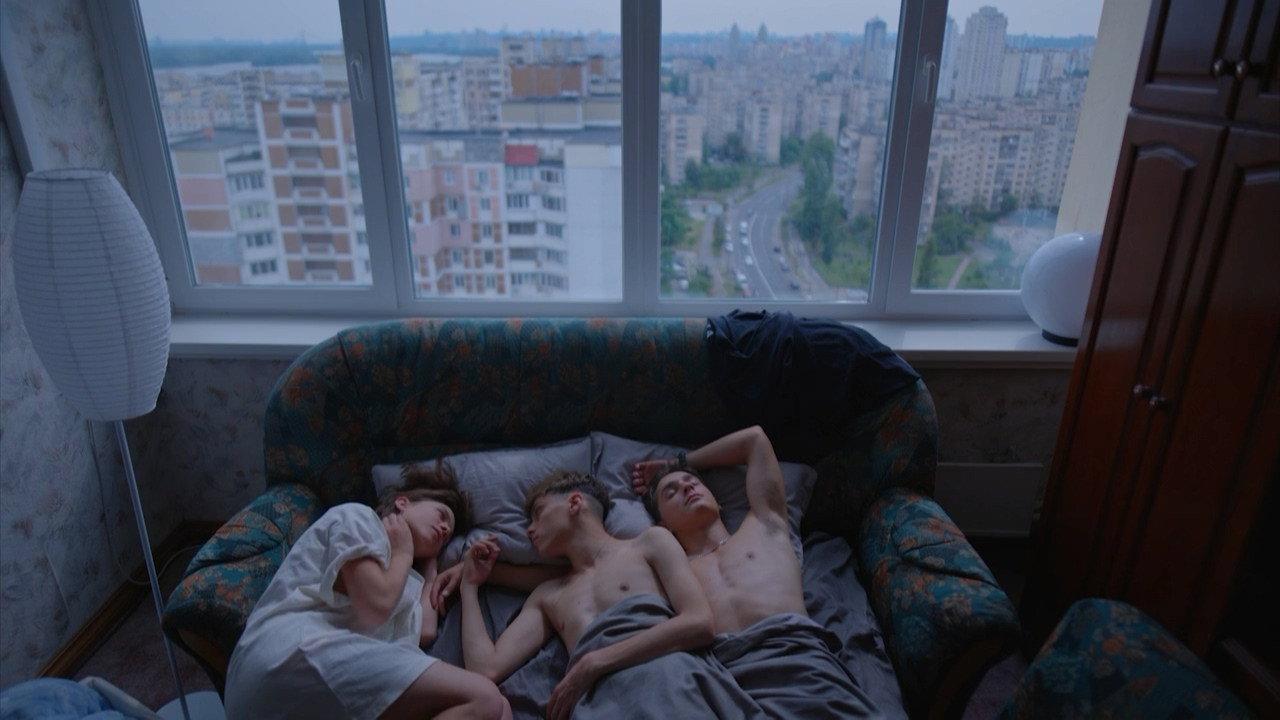 Homo Deus. Divine Human 2021 movie scene