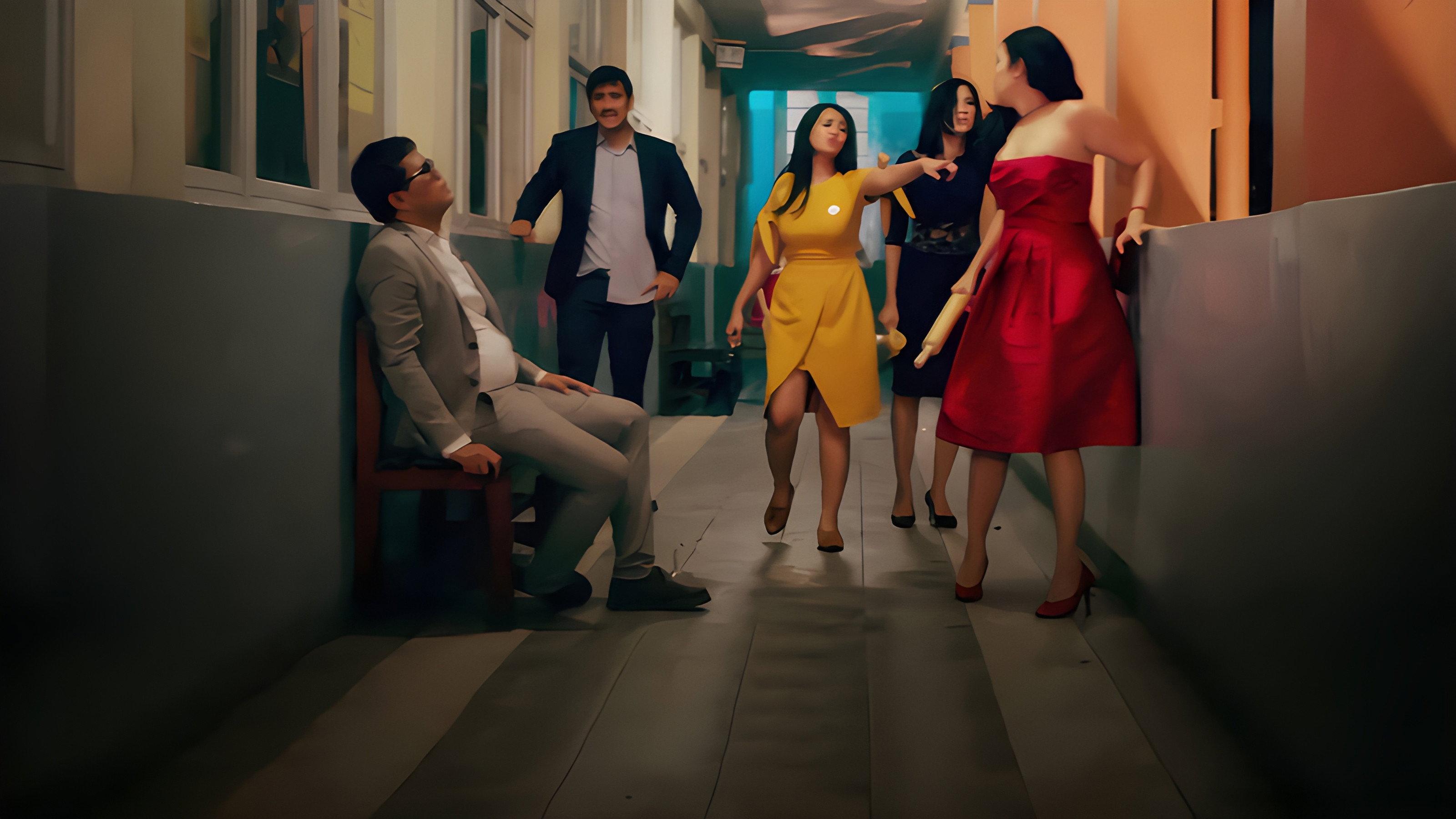 Reunion Z 2018 movie scene