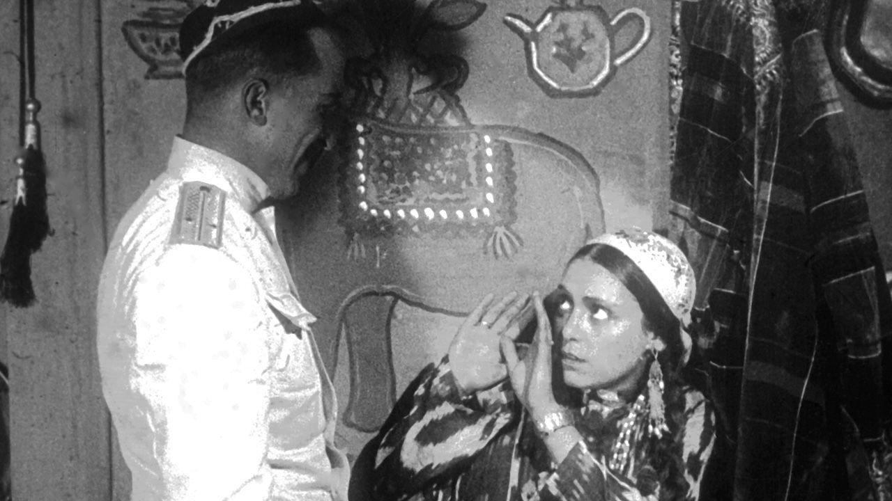 The Leper 1928 movie scene