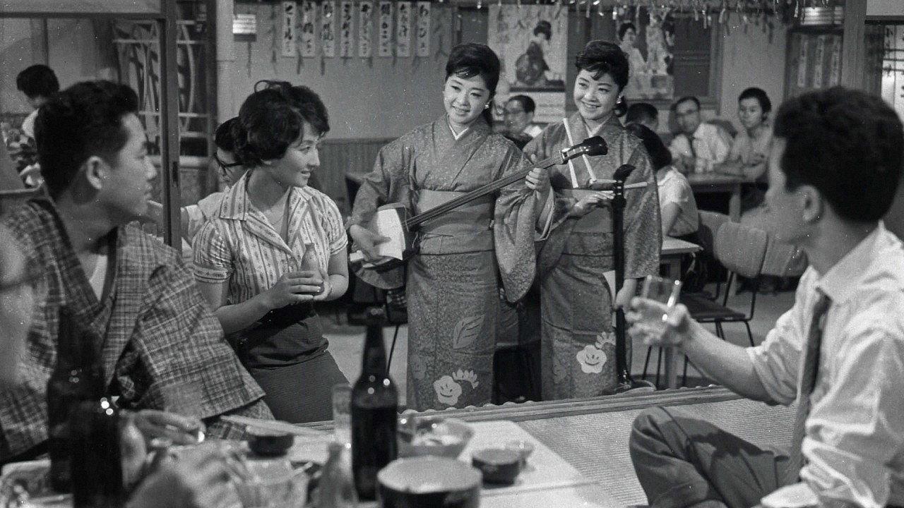 Asakusa Sisters 1960 movie scene