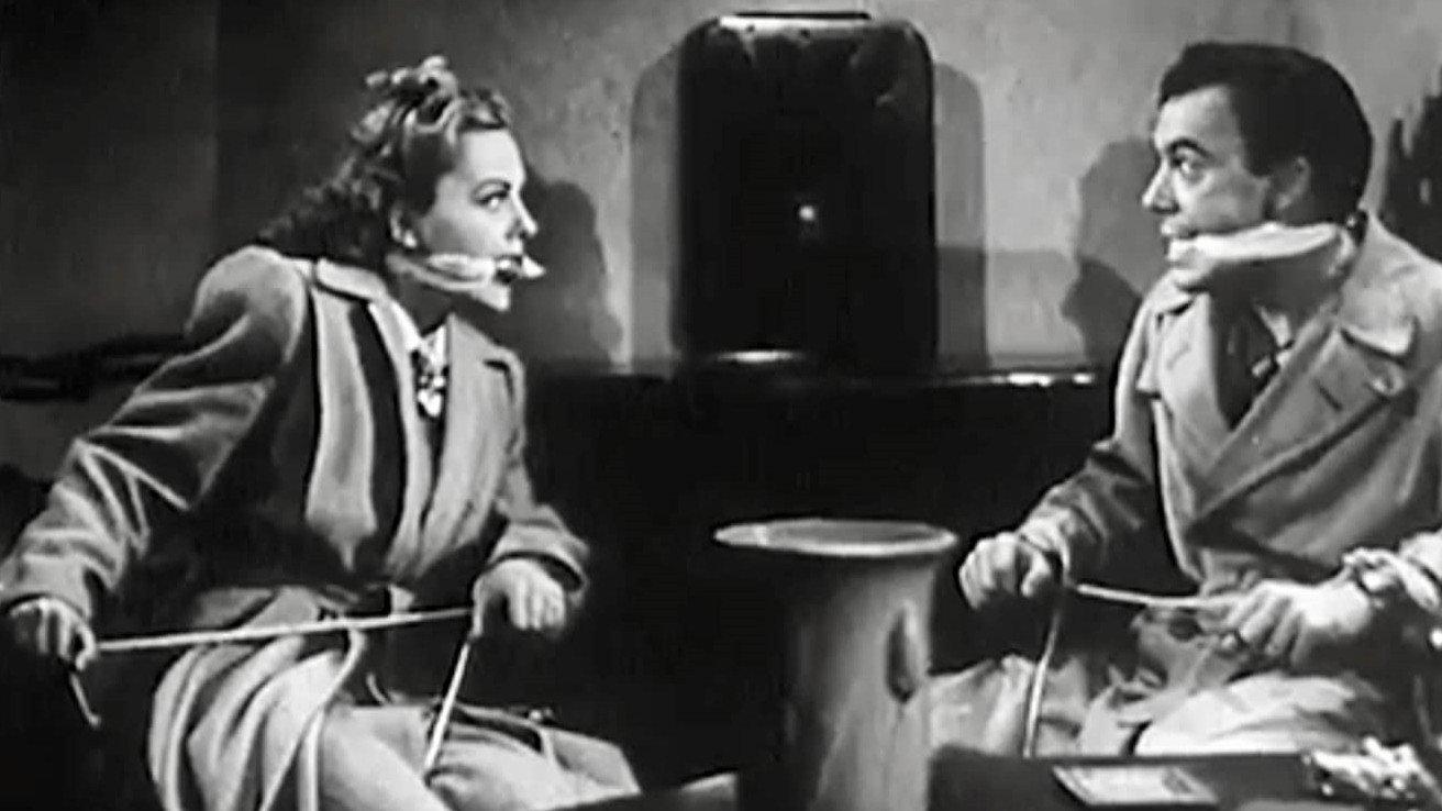 One Thrilling Night 1942 movie scene