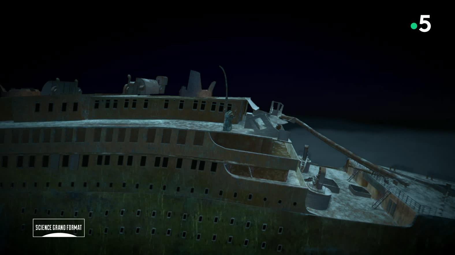 Titanic, autopsie d'un naufrage 2018 movie scene