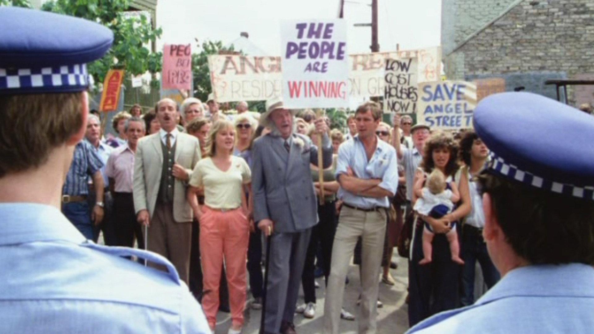 The Killing of Angel Street 1981 movie scene