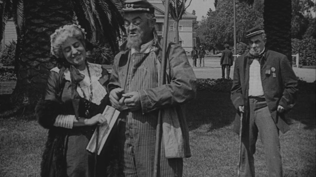 Stolen Glory 1912 movie scene