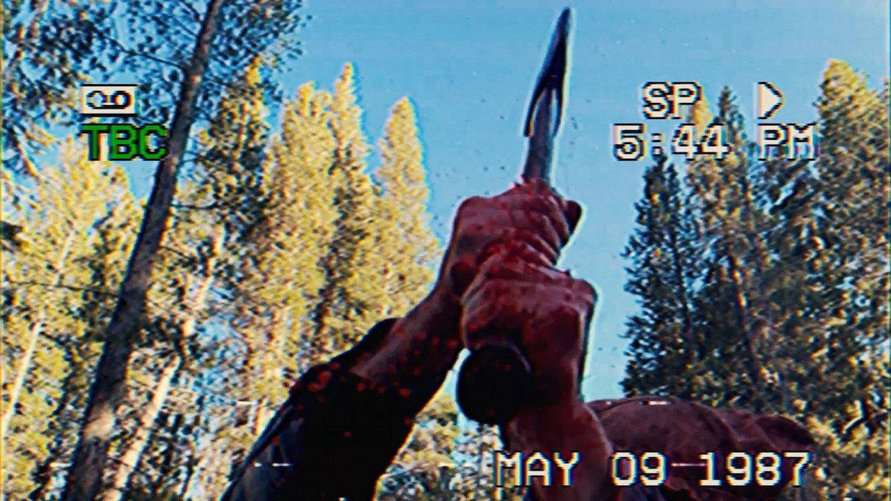 A Man in the Woods with an Axe movie scene