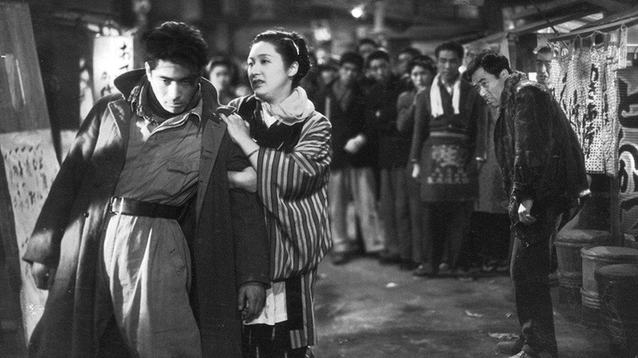 Escape from Prison 1950 movie scene