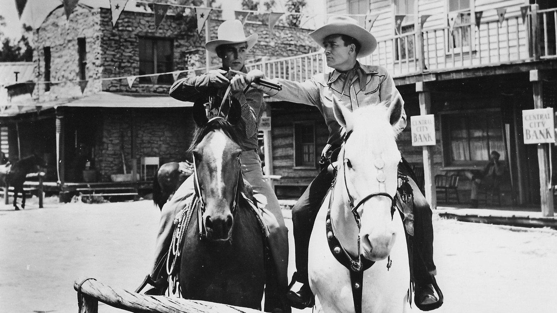 Lawless Cowboys 1951 movie scene