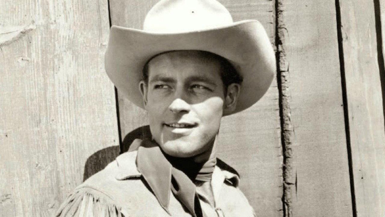 Trouble on the Trail 1954 movie scene