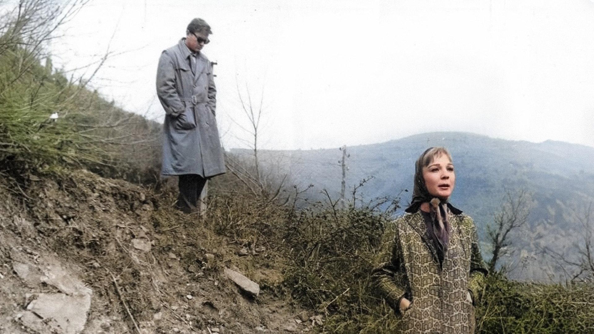 The Stranger in Town 1963 movie scene