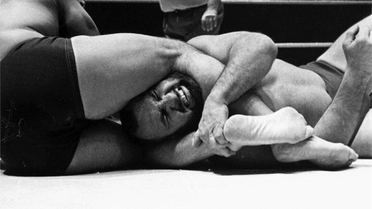 Wrestling 1961 movie scene