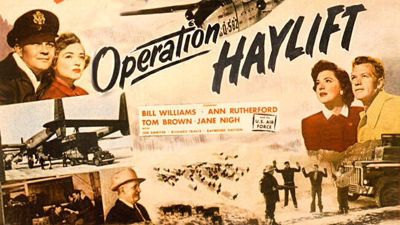 Operation Haylift 1950 movie scene