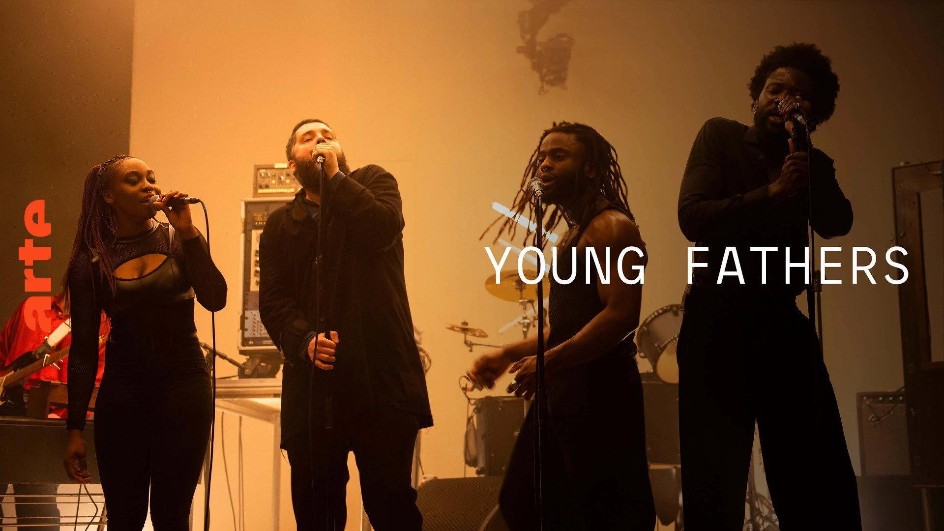 Young Fathers: Echoes with Jehnny Beth 2023 movie scene