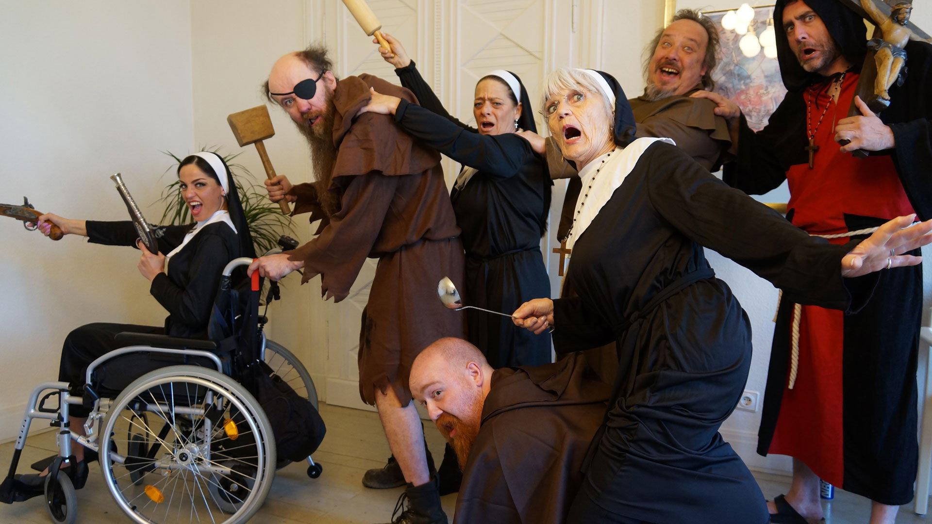 The Pope's Daughter 2020 movie scene