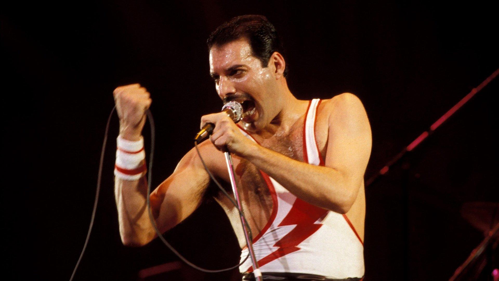 Freddie Mercury: The Final Act 2022 movie scene