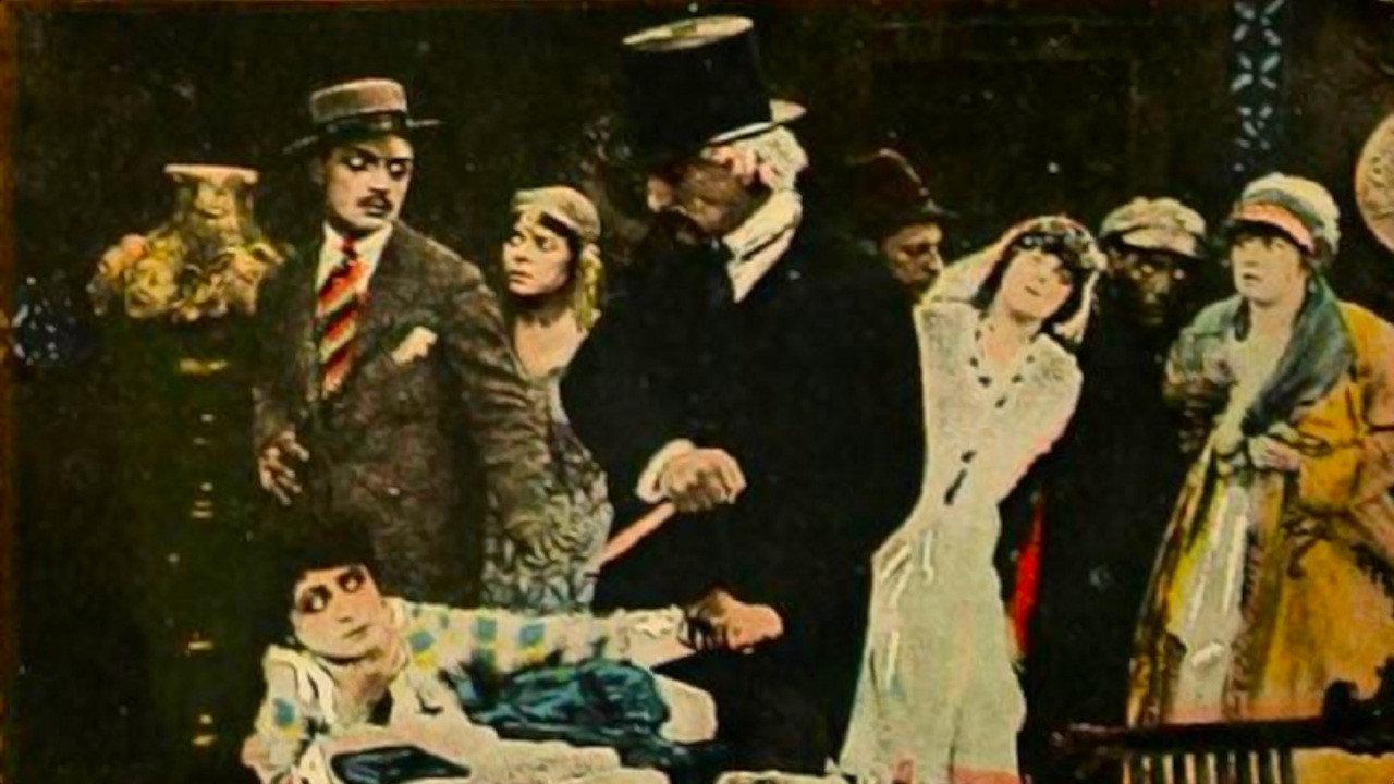 The Yellow Menace 1916 movie scene