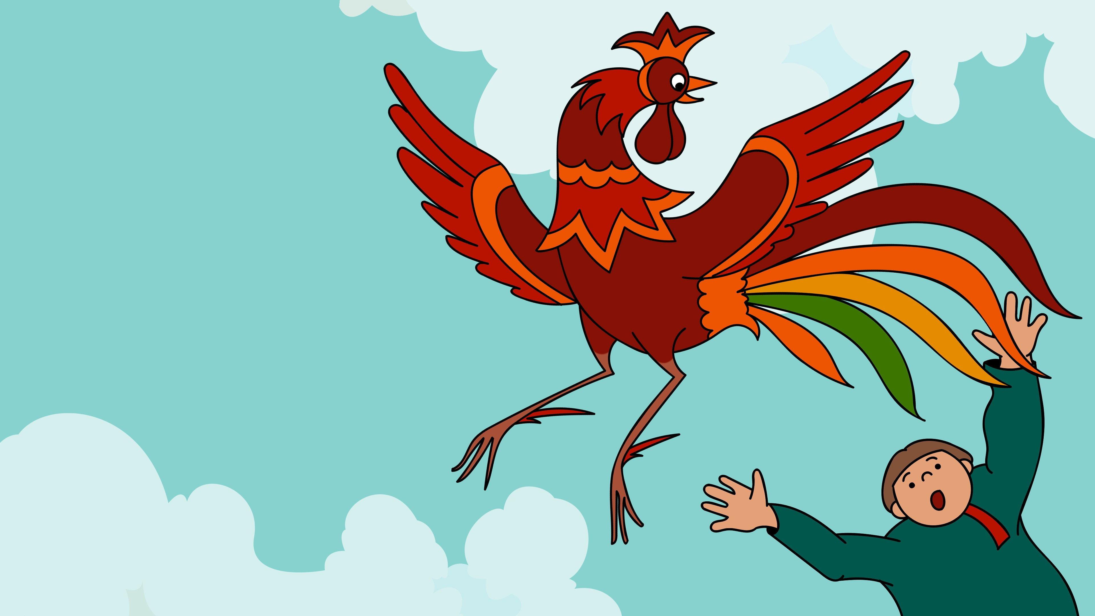 The Rooster and the Boyar 1986 movie scene