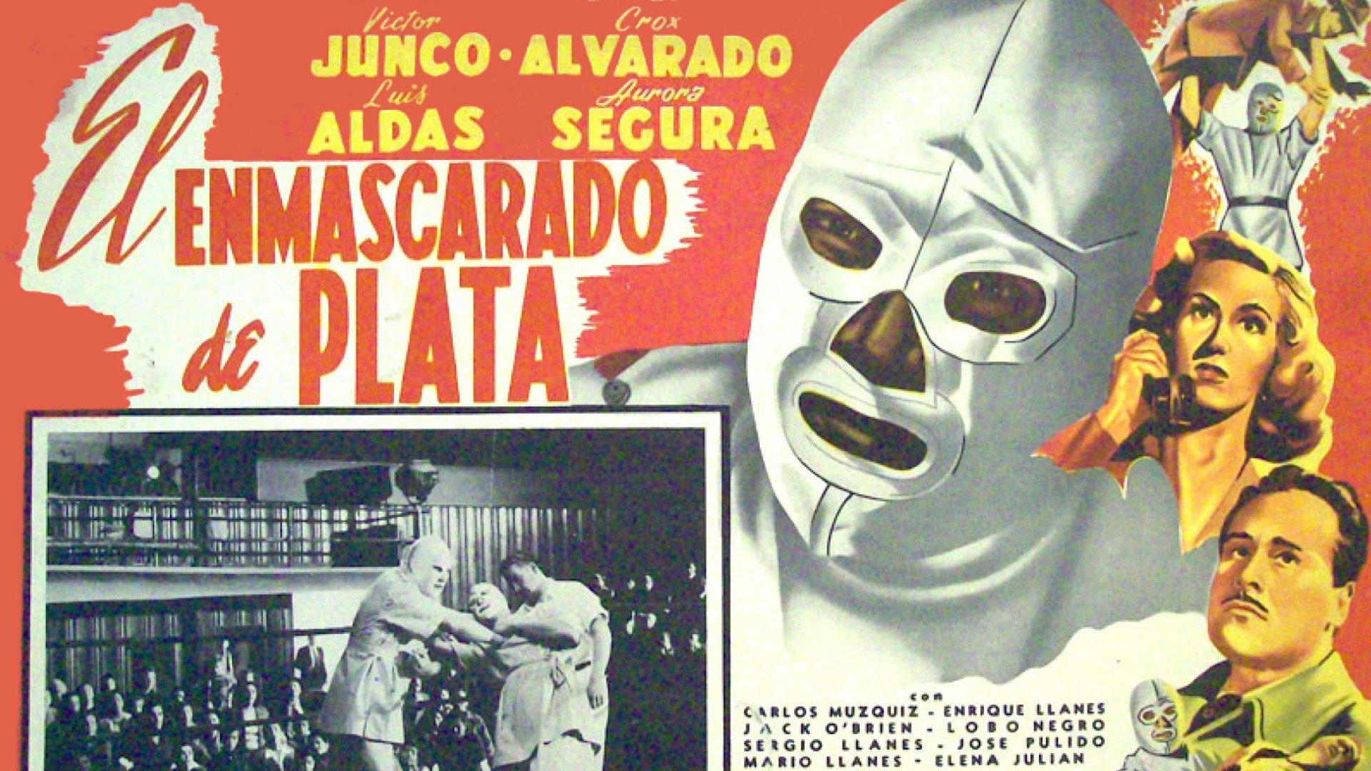 El enmascarado de plata 1954 movie scene