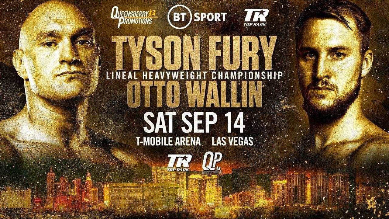 Tyson Fury vs. Otto Wallin 2019 movie scene