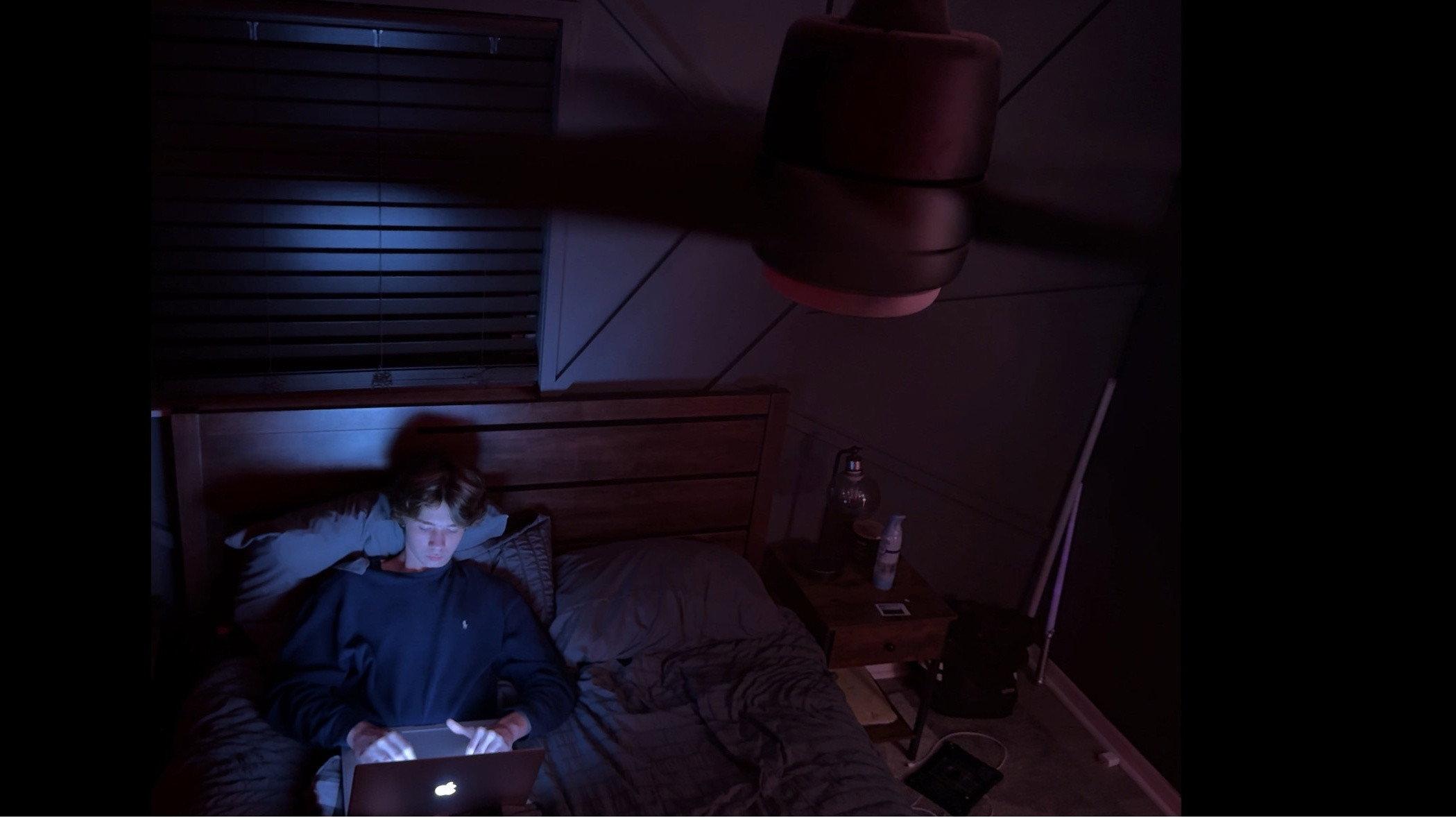 Late Night Essay 2024 movie scene