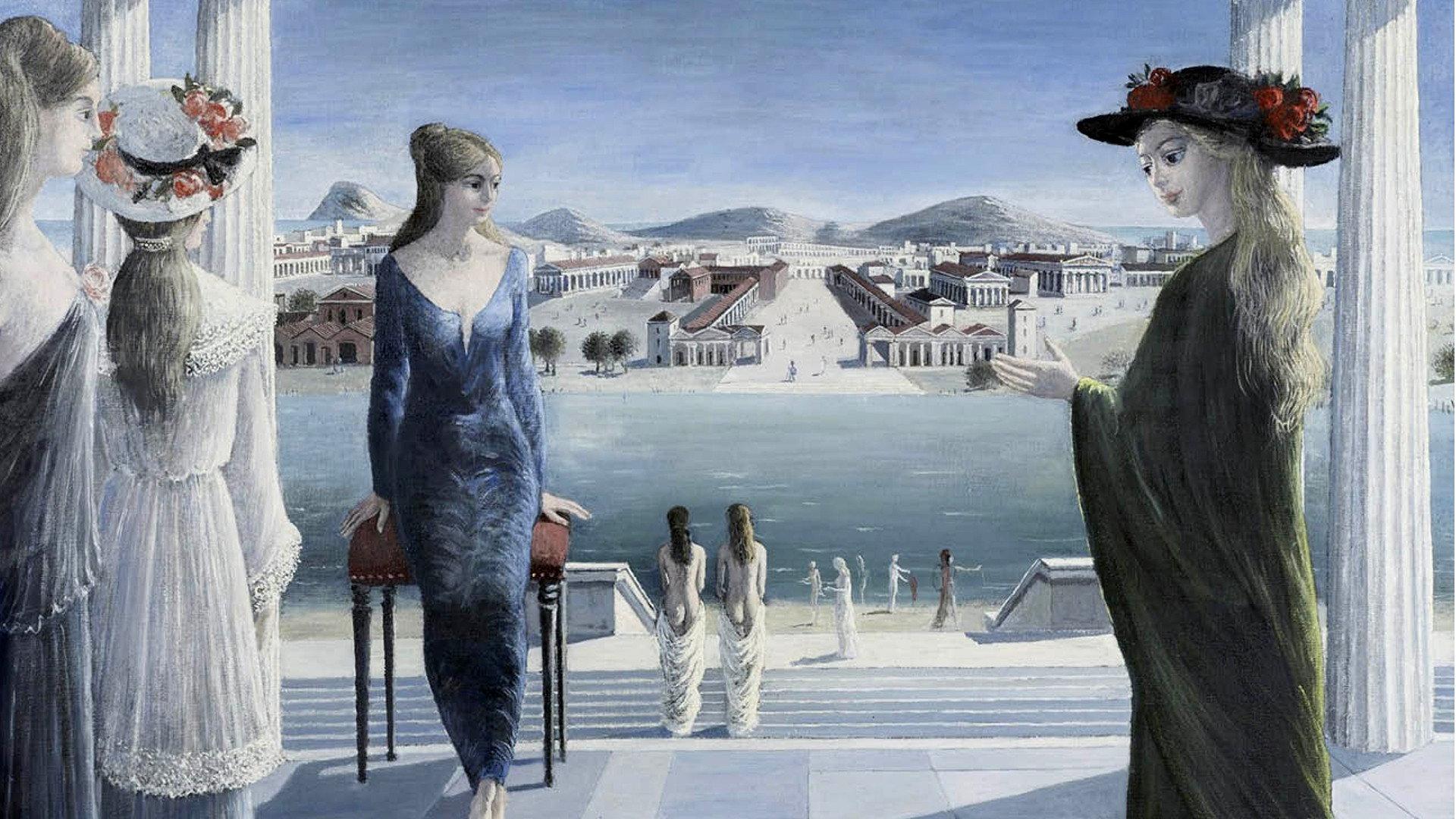 Paul Delvaux: The Sleepwalker of Saint Idesbald 1987 movie scene