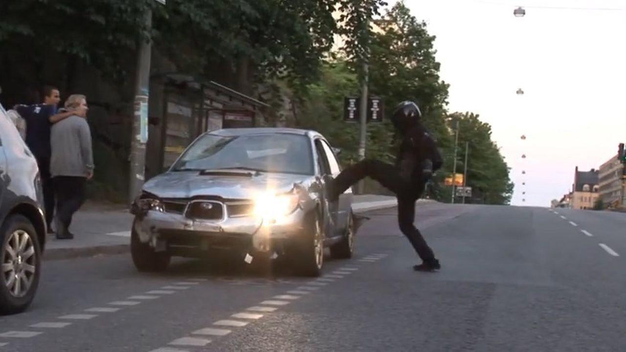 Ghost Rider 666 What The F**k 2011 movie scene