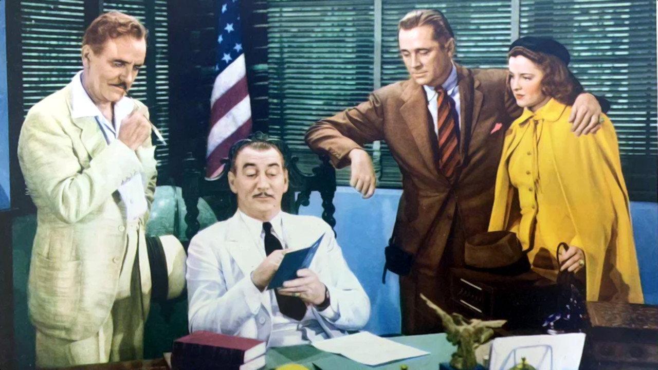 Shadows Over Shanghai 1938 movie scene