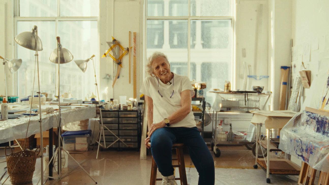 Inside the Life & Studio of Artist Dorothea Rockburne 2023 movie scene