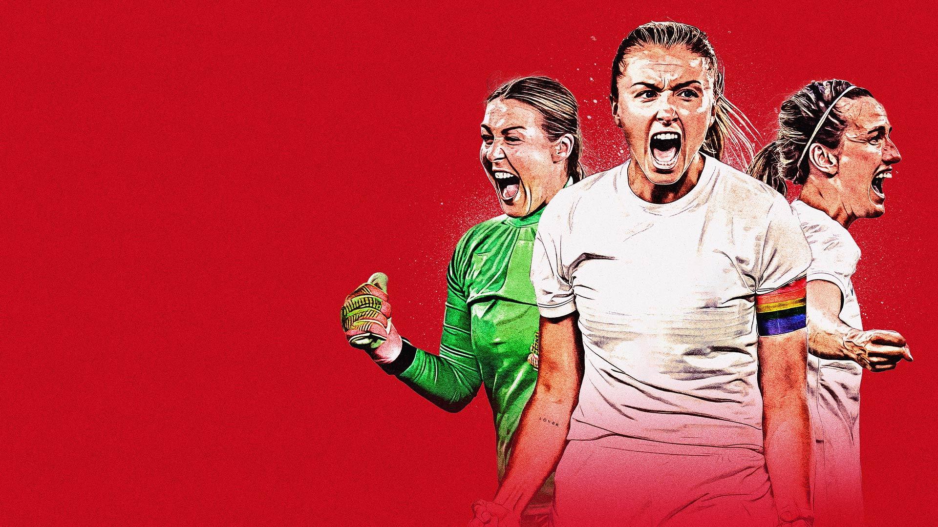 Lionesses: How Football Came Home 2022 movie scene