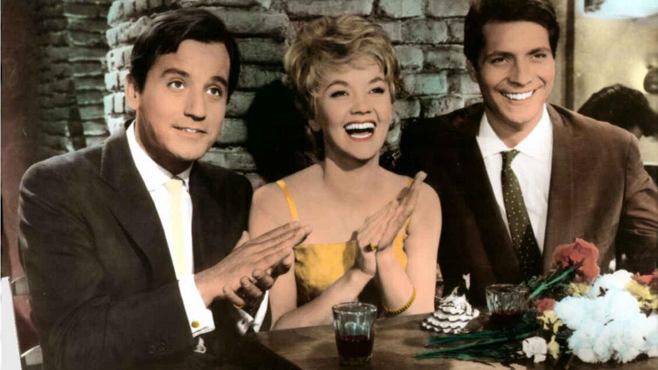 An Almost Decent Girl 1963 movie scene