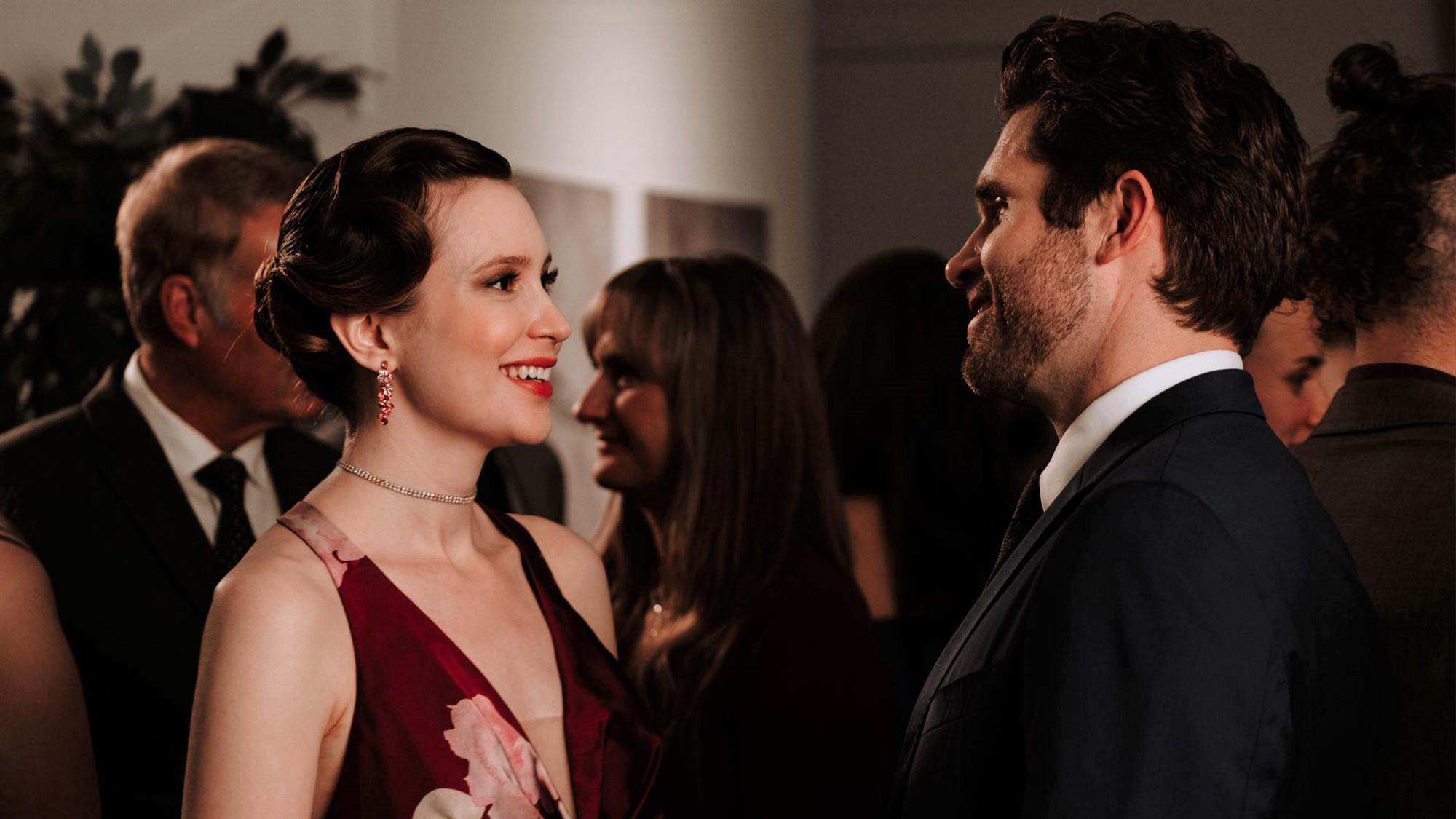 Candid About Love 2023 movie scene