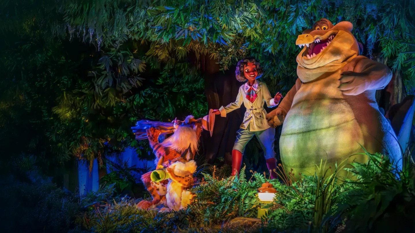 Tiana's Bayou Adventure | Disneyland Resort 2025 movie scene