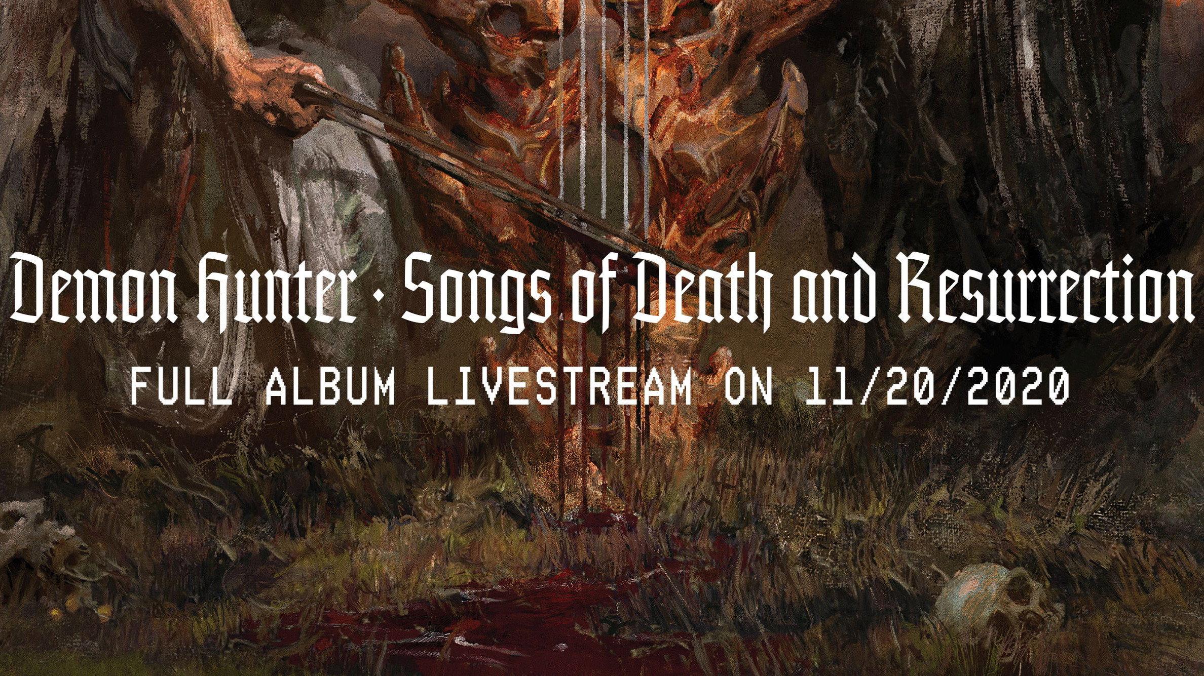 Demon Hunter Songs - Songs of Death and Resurrection Livestream 2020 movie scene