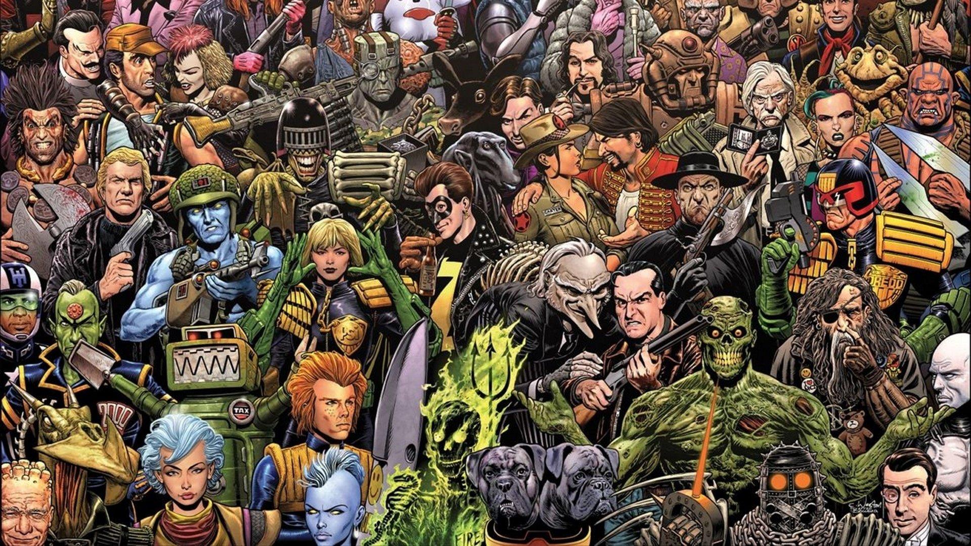 Future Shock! The Story of 2000AD 2014 movie scene