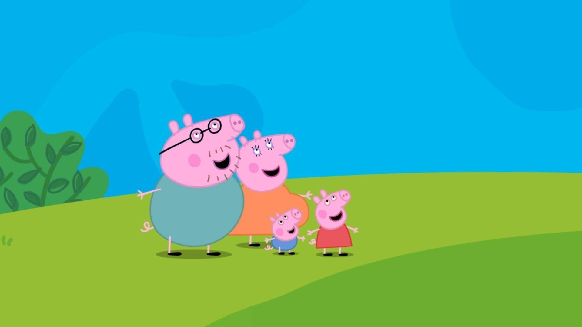 Peppa Meets the Baby Cinema Experience 2025 movie scene