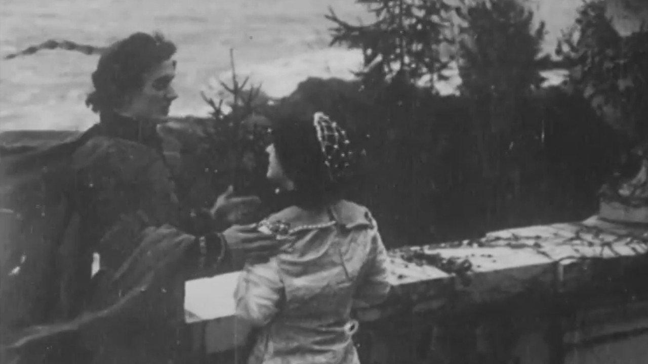 The Golden Supper 1910 movie scene