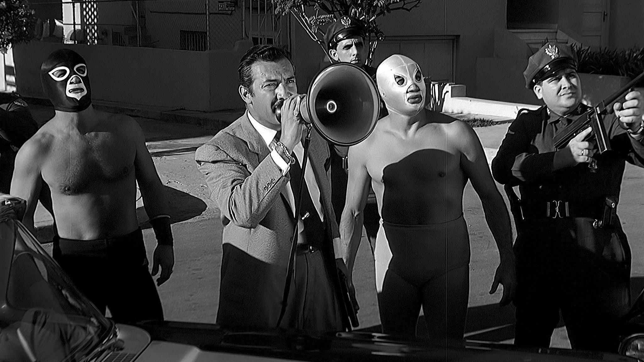 Santo vs. Evil Brain 1961 movie scene
