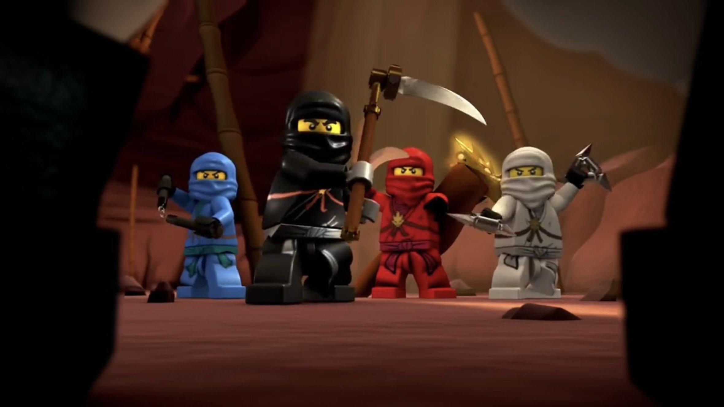 Lego Ninjago: Masters of Spinjitzu 2011 movie scene